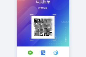 汇付斗拱收款码APP使用及收款单创建